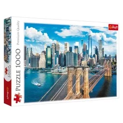 Puzzle 1000 pièces - Pont de brooklyn USA - Trefl