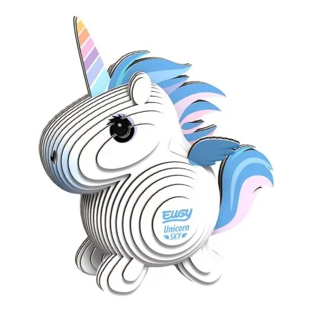 Eugy 3D Modèle - Licorne ciel