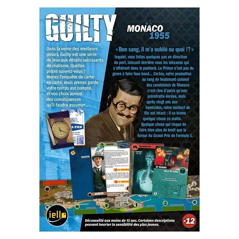 jeu de société Guilty : Monaco 1955