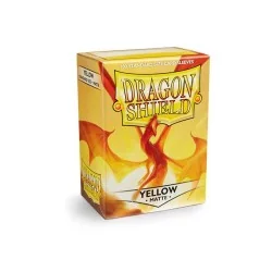 Protèges-cartes Dragon Shield Matte : Yellow (100)
