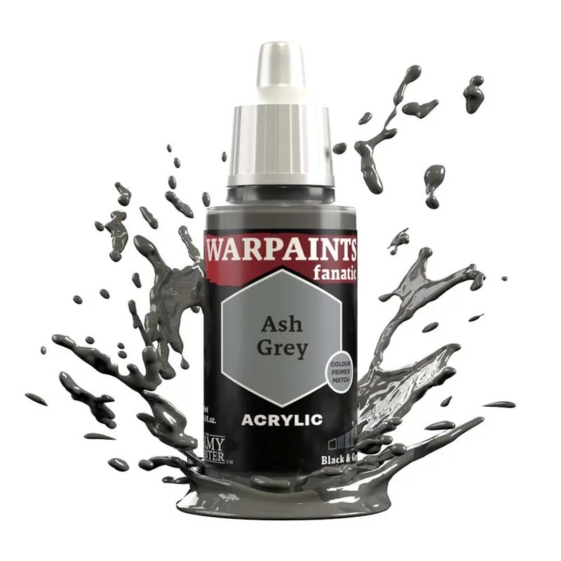 Peinture figurine Army Painter : Warpaints Fanatic: Ash Grey Peinture figurine Army Painter : Warpaints Fanatic: Ash Grey