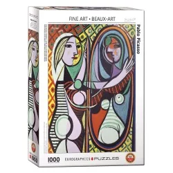 Jeune fille devant un miroir - Pablo Picasso - Puzzle 1000 piècesEurographics