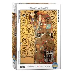 Le désir accompli - Gustav - Klimt - Puzzle 1000 piècesEurographics