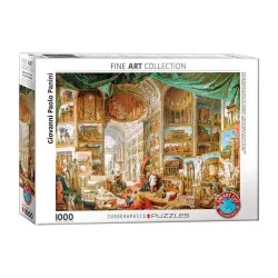 Galerie de vues de la Rome antique - Giovanni Paolo Panini - Puzzle 1000 pièces Eurographics