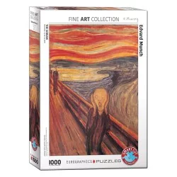 Le Cri - Edvard Munch - Puzzle 1000 pièces Eurographics