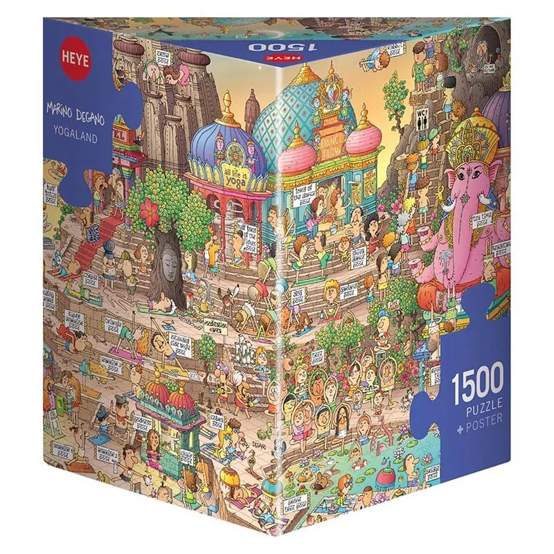 Yogaland Degano - Puzzle 1500 pièces Heye
