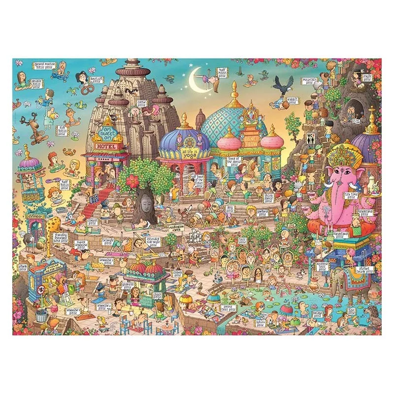 Yogaland Degano - Puzzle 1500 pièces Heye
