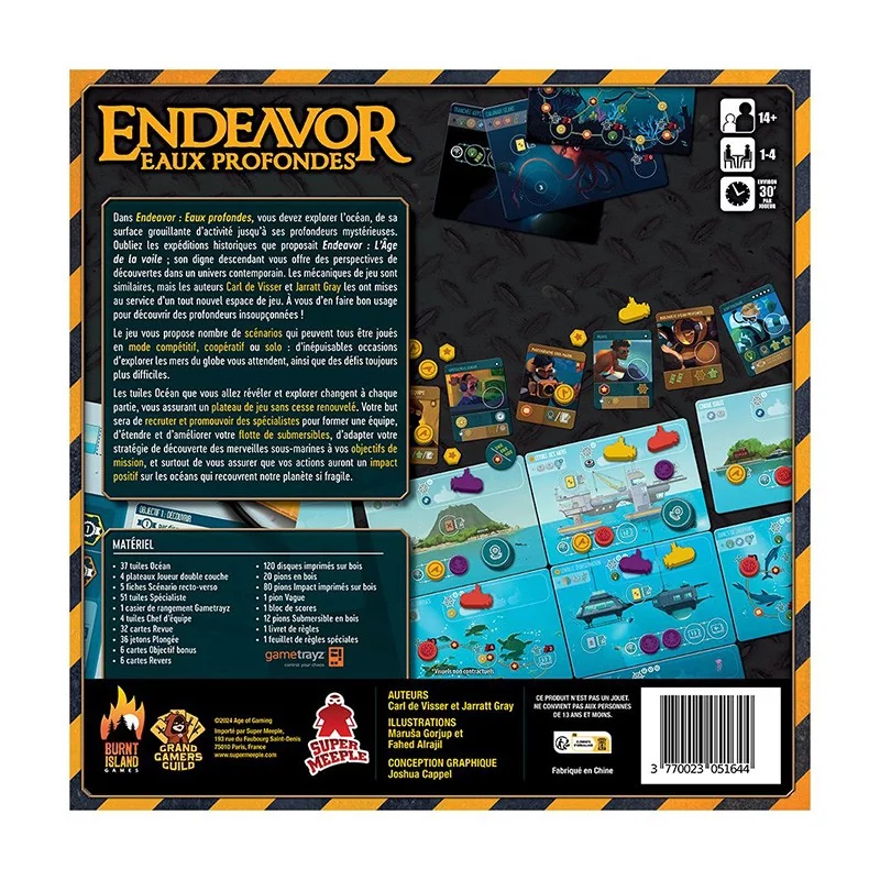 Endeavor – Eaux Profondes Endeavor – Eaux Profondes