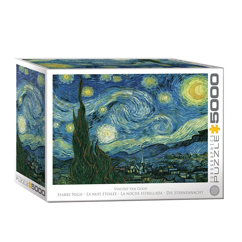 Puzzle 5000p - La nuit étoilée - Van Gogh - Eurographics