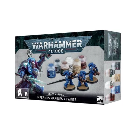 Space Marines : Marines Infernus + Set de Peinture