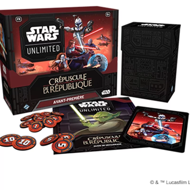 Star Wars Unlimited : Crépuscule de la République Box AP