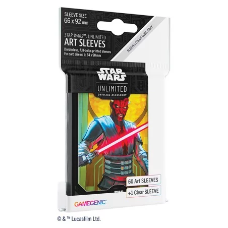 Star Wars Unlimited Art Sleeves : Darth Maul Gamegenic