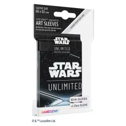 Star Wars Unlimited Art Sleeves : Card Back Black Gamegenic