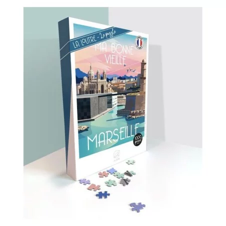 Puzzle 1000 p. - Marseille - La Loutre Puzzle 1000 p. - Marseille - La Loutre