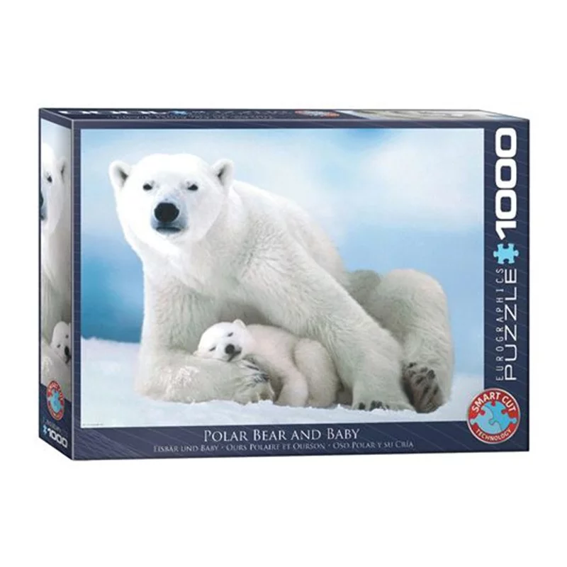 Ours polaire et ourson (Puzzle 1000 p.)