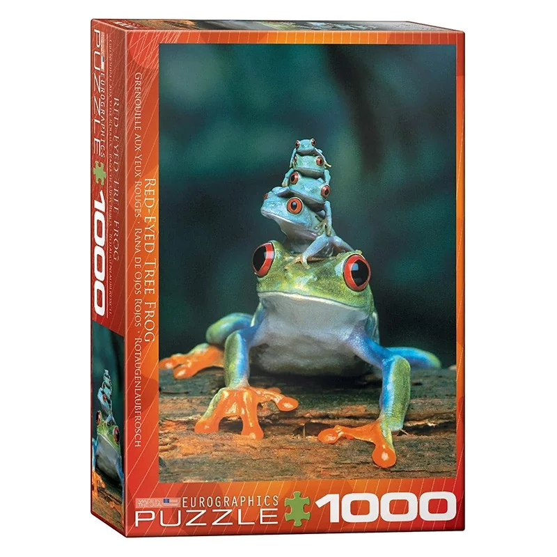 Red Eyed Tree Frog (Puzzle 1000 p.)