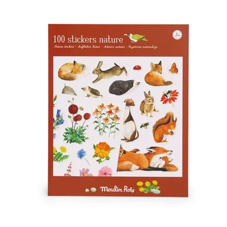 Pochette stickers - Le jardinier (Le Jardin du Moulin)