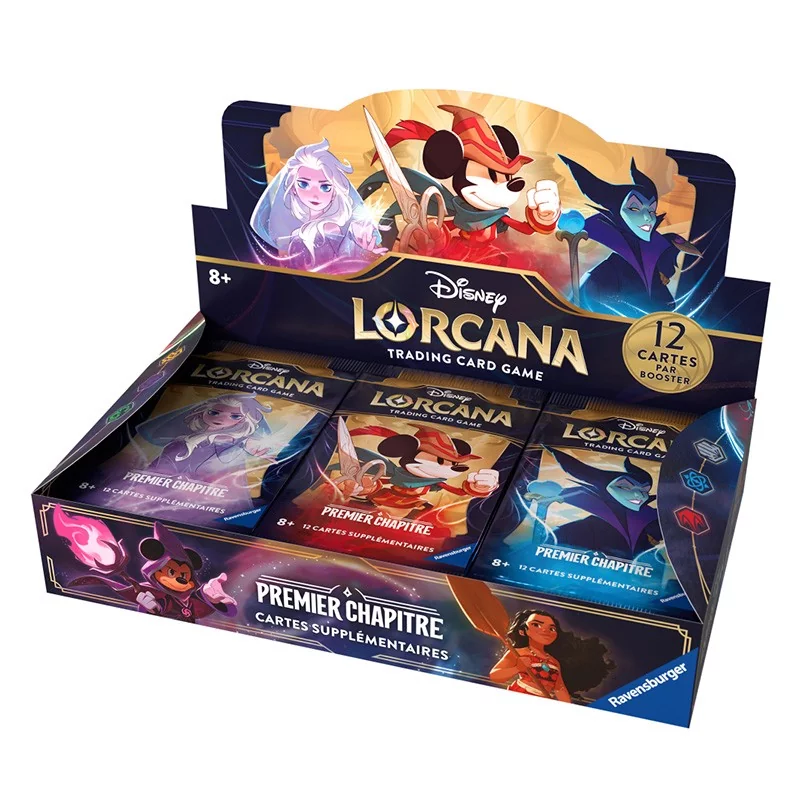 Display pack de 24 boosters - Disney Lorcana saison 1