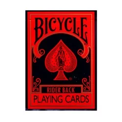 Cartes Bicycle - Reverse Rouge & noir