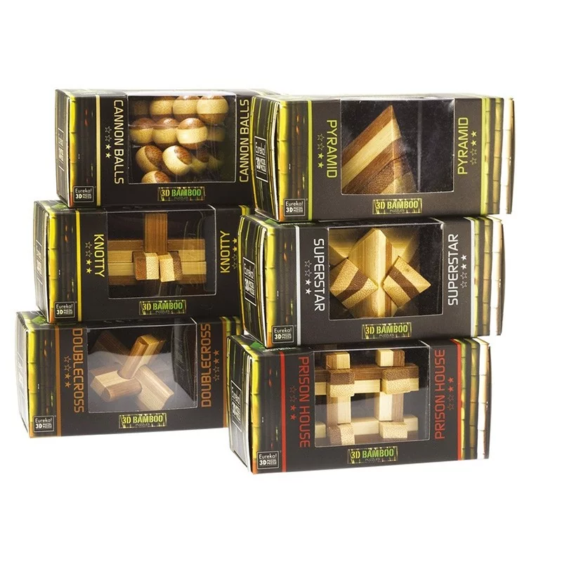 Casse-Tête Bambou Assortiment Casse-Tête Bambou Assortiment