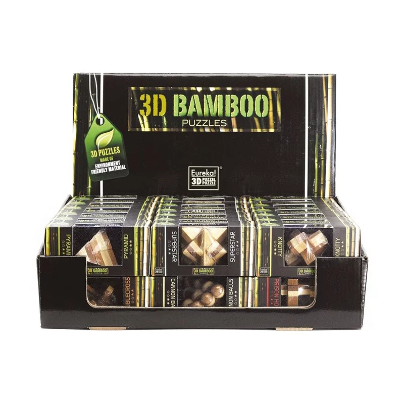 Casse-Tête Bambou Assortiment Casse-Tête Bambou Assortiment