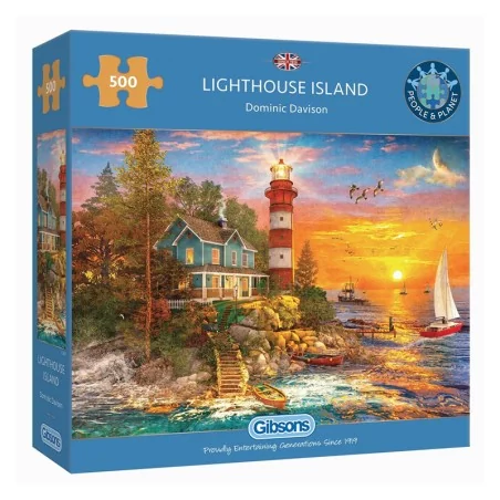 Lighthouse Island - Puzzle 500 pièces