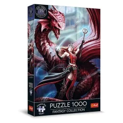 Puzzle Dragon rouge - 1000p