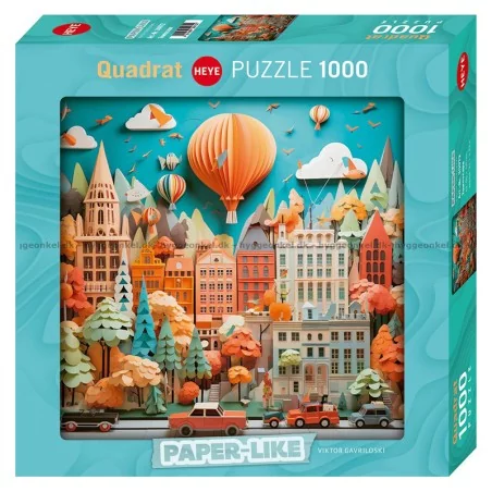 Puzzle Paper Like Townscape - 1000p