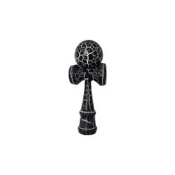 Kendama Crackle Blanc - Boule 6 cm