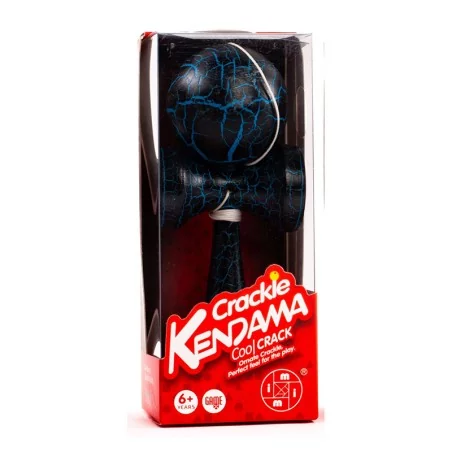 Kendama Crackle Bleu - Boule 6 cm Kendama Crackle Bleu - Boule 6 cm