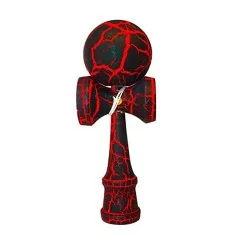 Kendama Crackle Rouge - Boule 6 cm