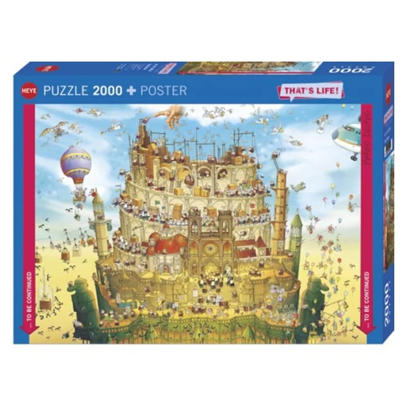 Thats Life High Above - Puzzle 2000 pièces - Heye Thats Life High Above - Puzzle 2000 pièces - Heye