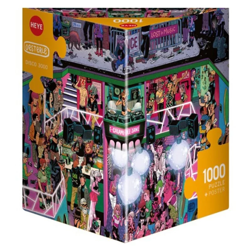 Disco 3000 - Puzzle 1000 pièces - Heye