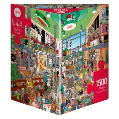 Record Store - Puzzle 1500 pièces - Heye