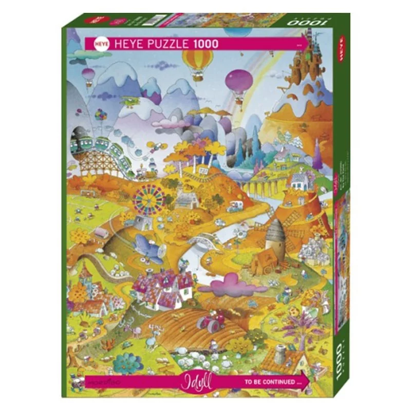 Classics Idyll By the Field - Puzzle 1000 pièces - Heye