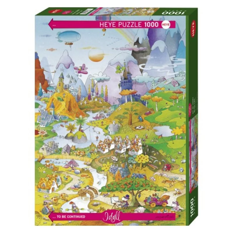 Classics Idyll By the Lake - Puzzle 1000 pièces - Heye