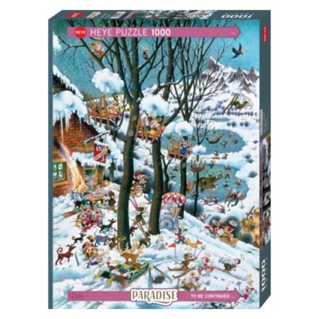 Paradise in Winter - Puzzle 1000 pièces - Heye