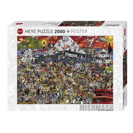 British Music - Puzzle 2000 pièces - Heye British Music - Puzzle 2000 pièces - Heye