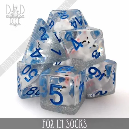 Set de dés : Fox in Socks Set de dés : Fox in Socks