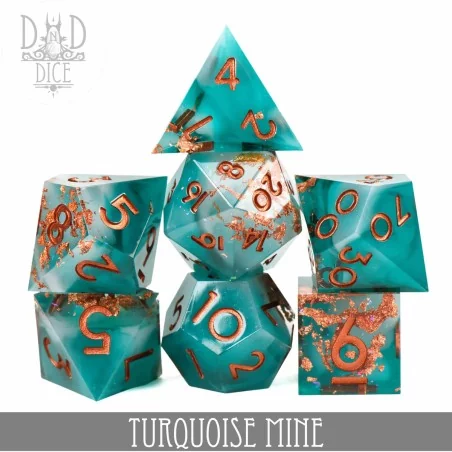 Set de dés : Turquoise Mine