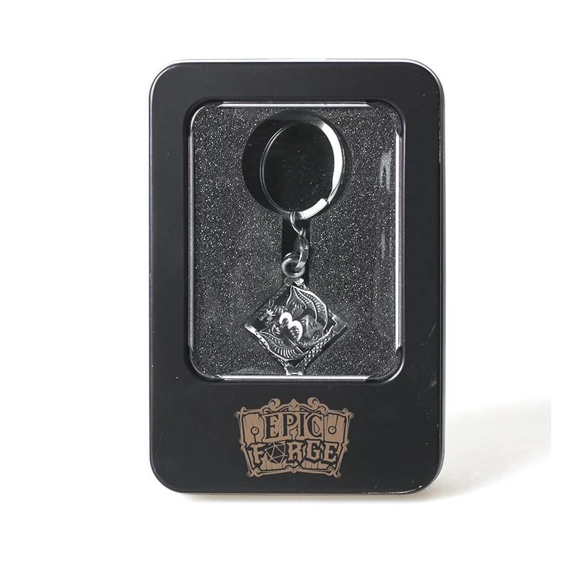 Porte-clé - D6 métal ajouré