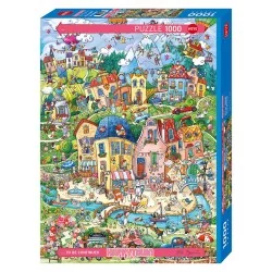 Happy Town - Good Morning - Puzzle 1000p.