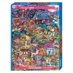 Happy Town - Good Evening - Puzzle 1000p.