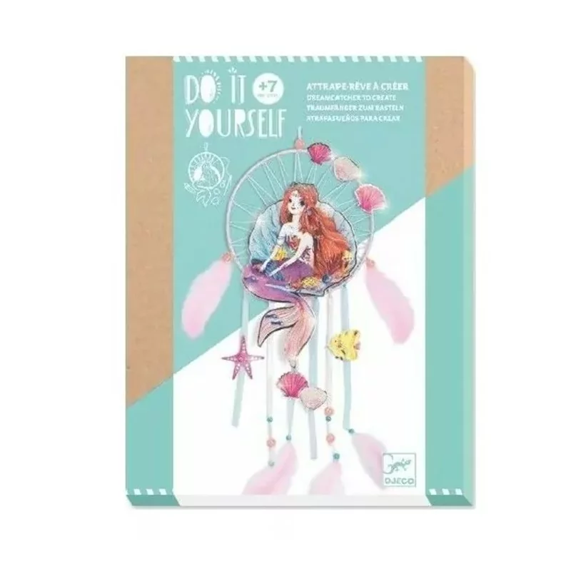 Kit créatif attrape-rêve : Douce sirène