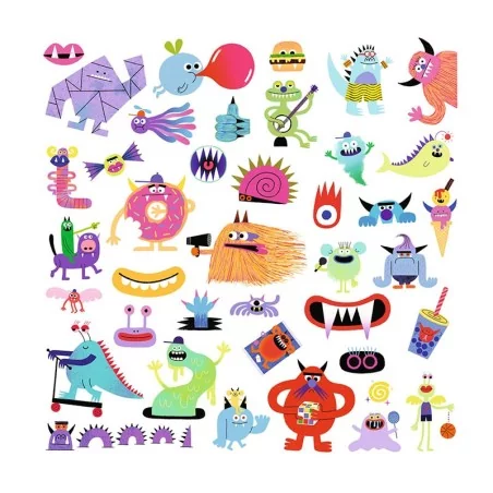 160 Stickers - Monstres 160 Stickers - Monstres