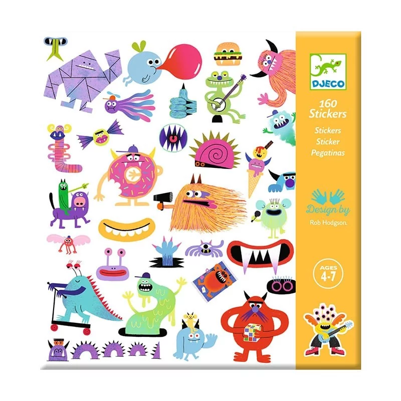 160 Stickers - Monstres 160 Stickers - Monstres