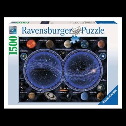 Puzzle Ravensburger - Planisphère céleste 1500p 