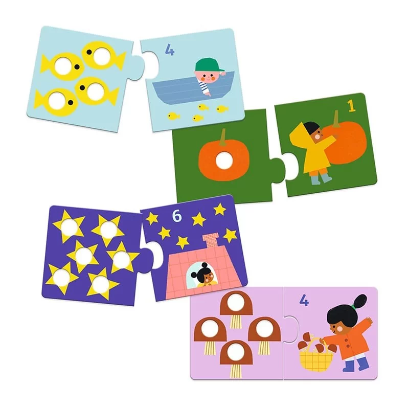 Puzzle Duo - Premiers chiffres Puzzle Duo - Premiers chiffres