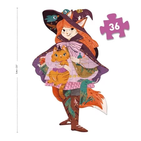 Puzzle Maxi Géant - Lily la Sorcière (36 p.) Puzzle Maxi Géant - Lily la Sorcière (36 p.)