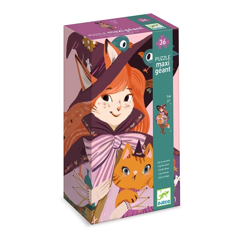 Puzzle Maxi Géant - Lily la Sorcière (36 p.) Puzzle Maxi Géant - Lily la Sorcière (36 p.)